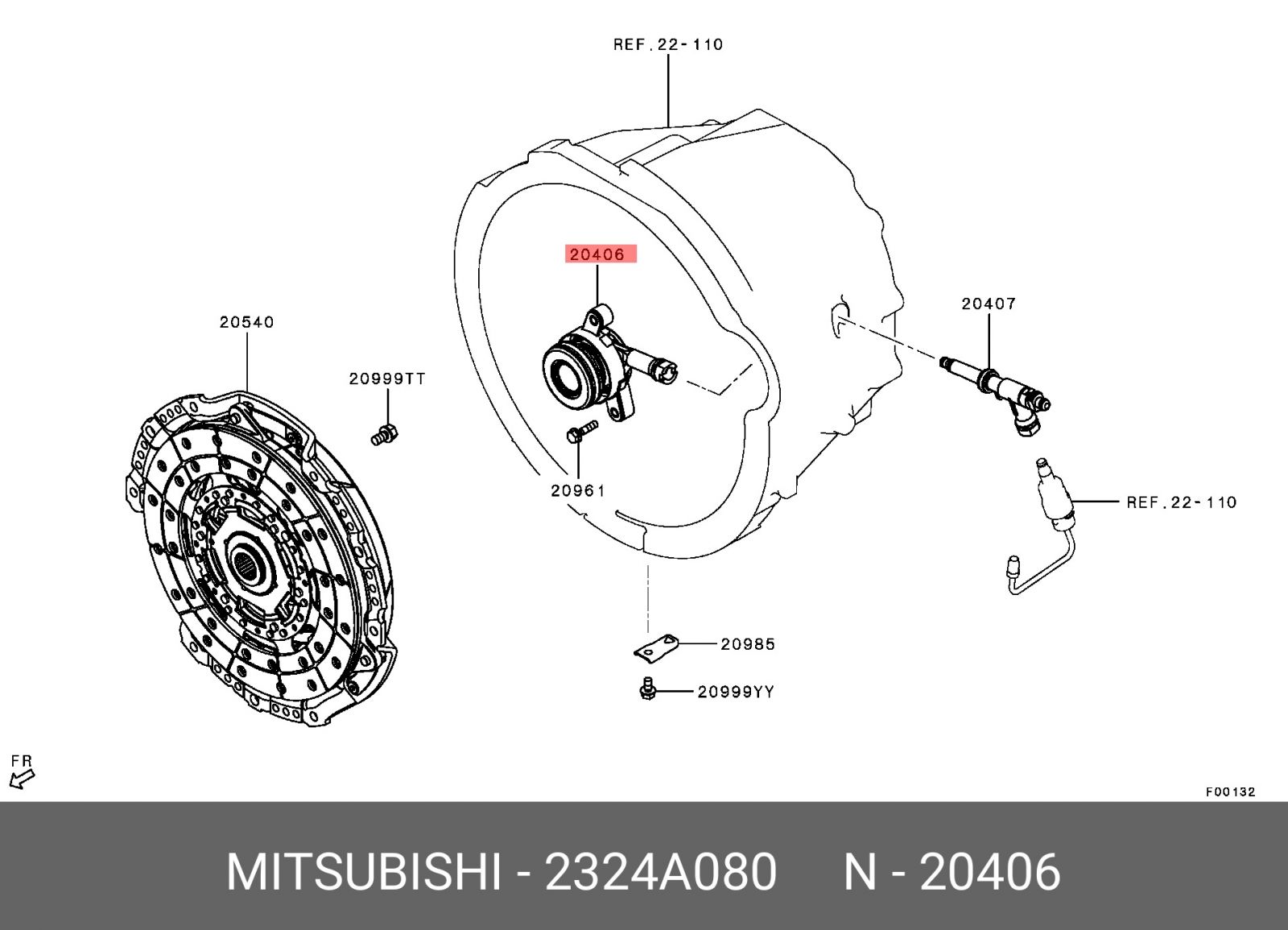 Oto8s - BI TÊ MITSUBISHI XPANDER | BI TÊ XPANDER | 2324A080